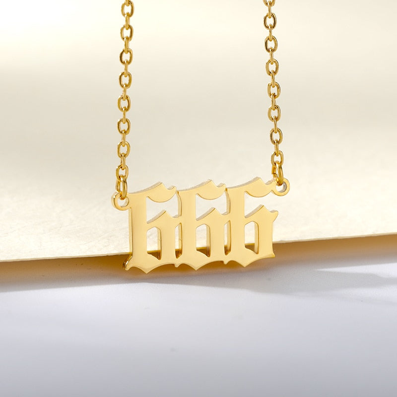 Angel Number Necklace