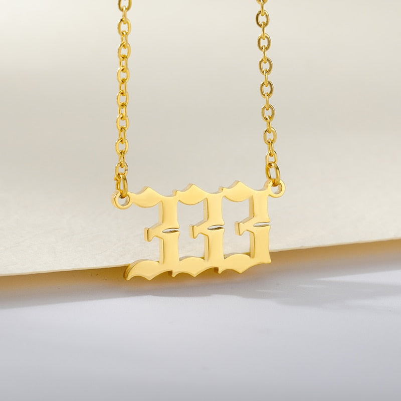 Angel Number Necklace