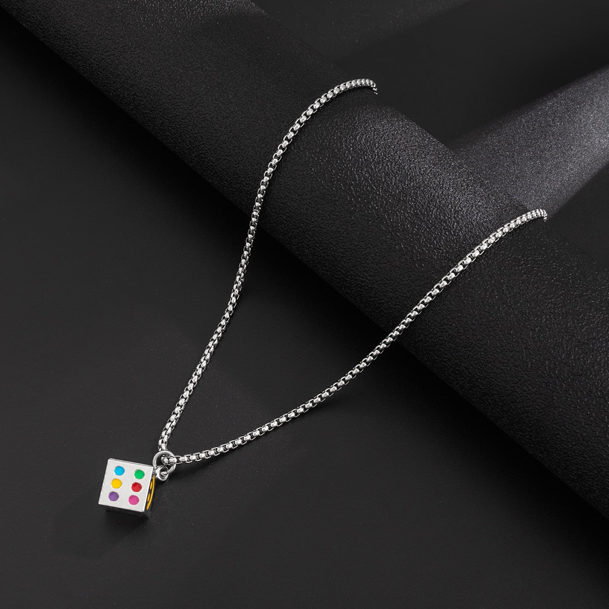 Happy Dice Necklace