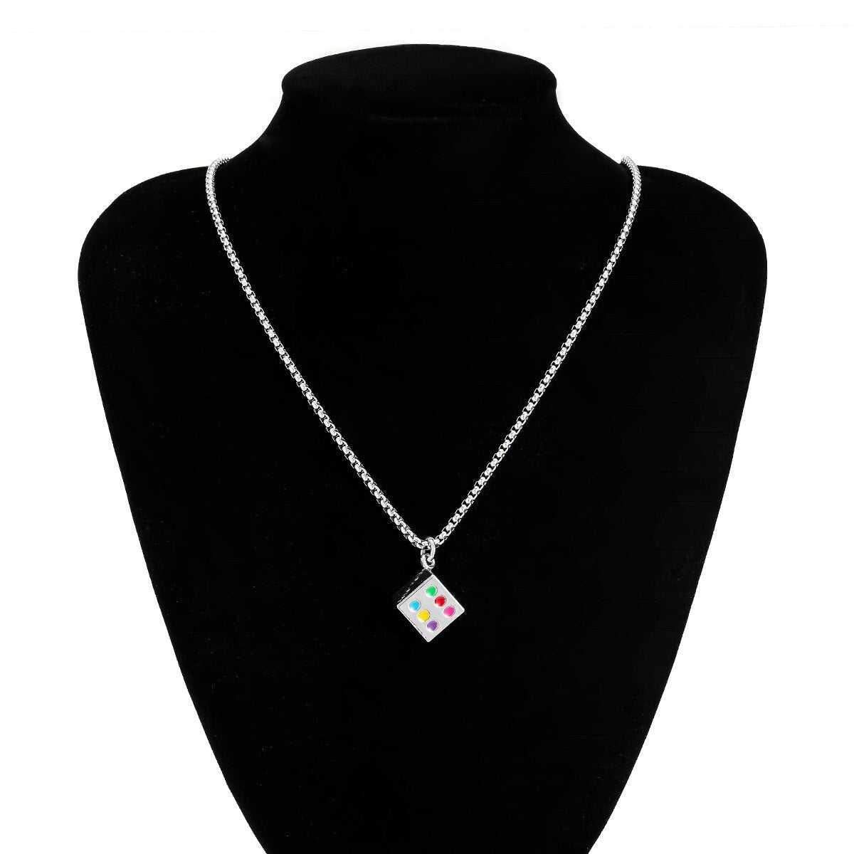 Happy Dice Necklace