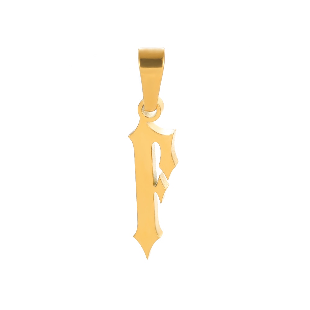 Slim Old English Necklace