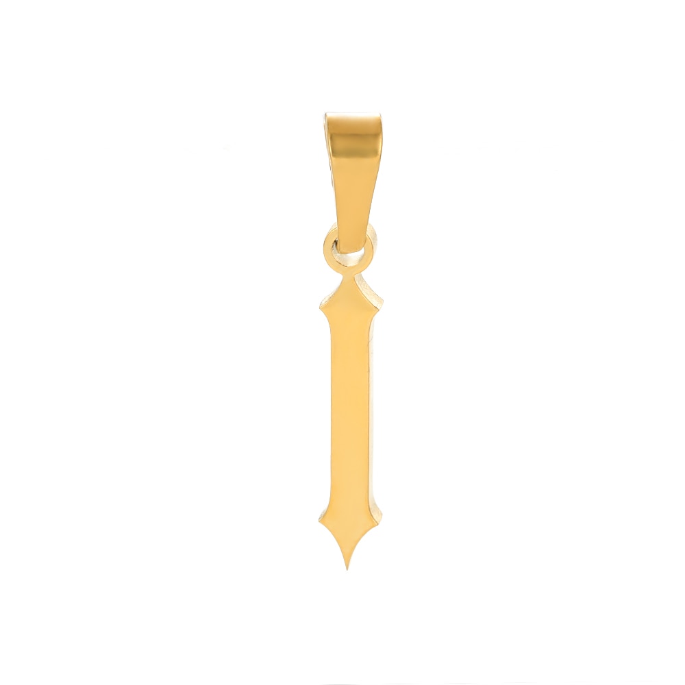 Slim Old English Necklace
