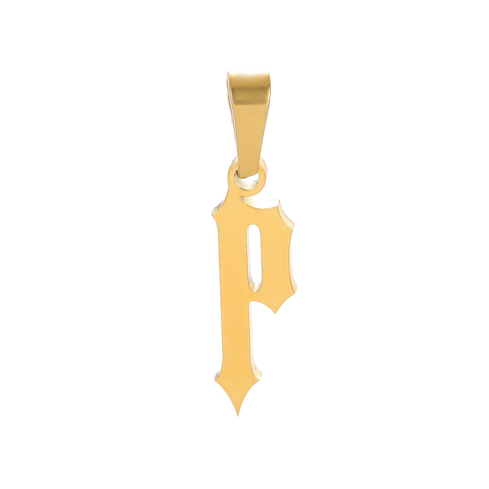Slim Old English Necklace