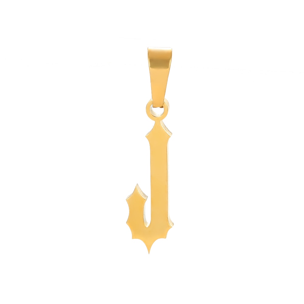 Slim Old English Necklace