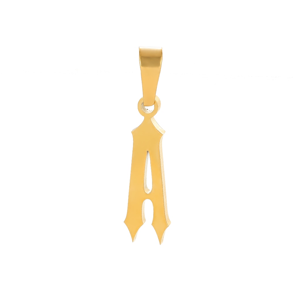 Slim Old English Necklace