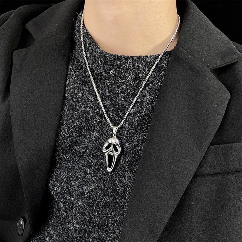 Scream Necklace