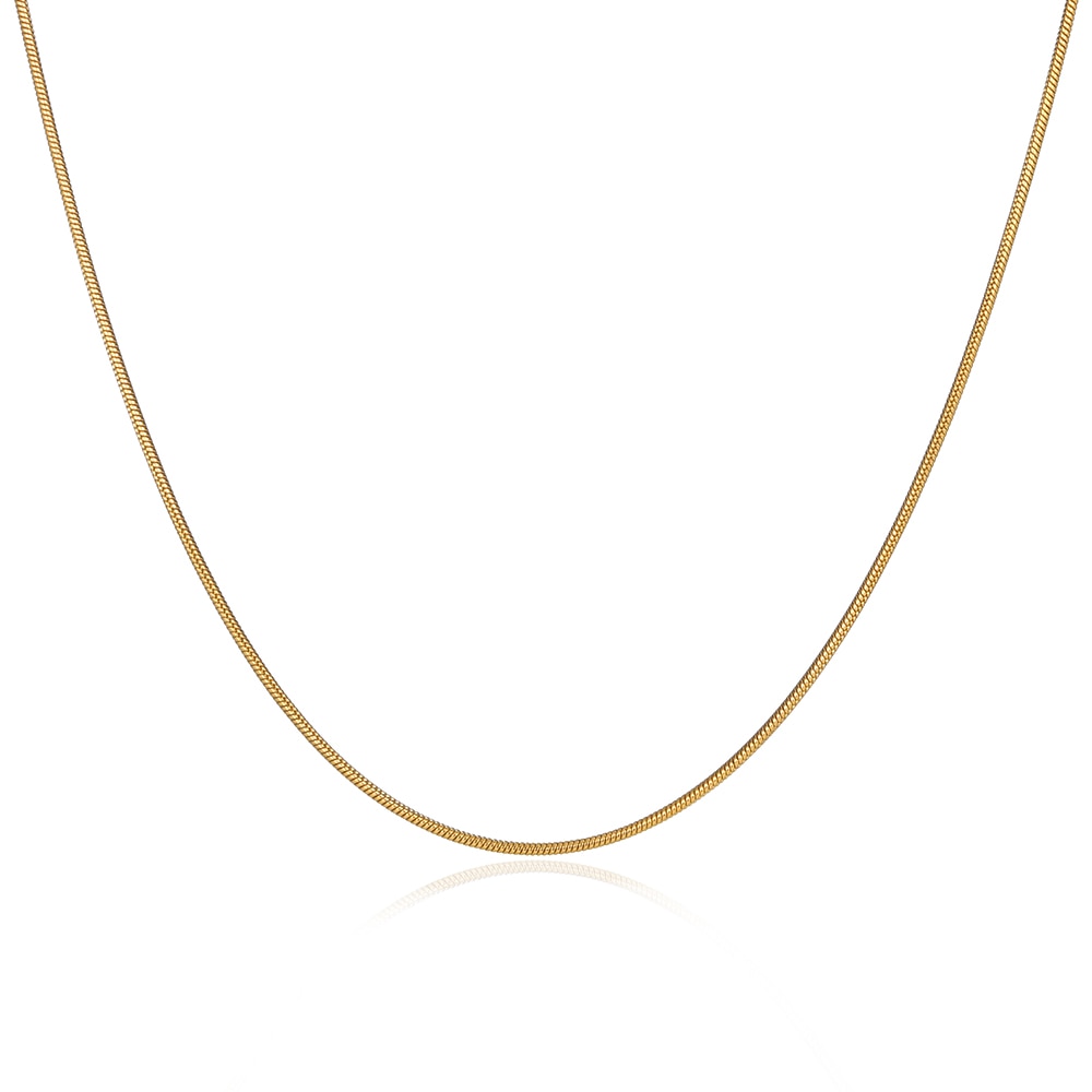 Slim Old English Necklace
