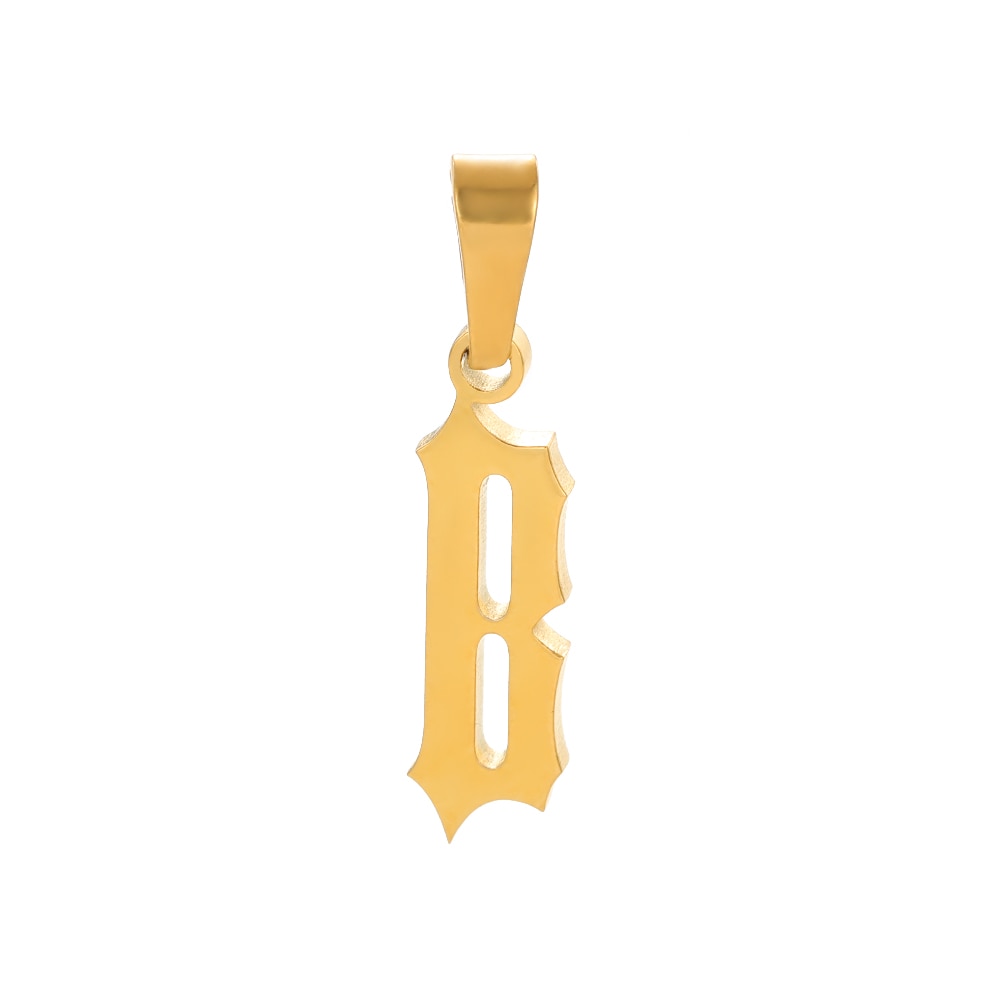 Slim Old English Necklace