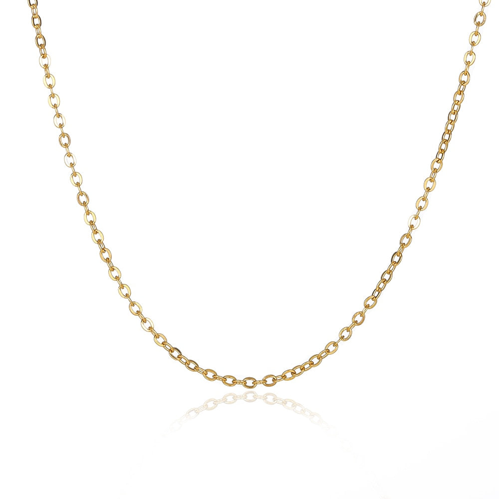 Slim Old English Necklace