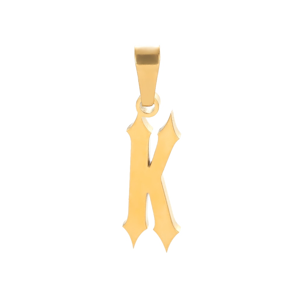 Slim Old English Necklace
