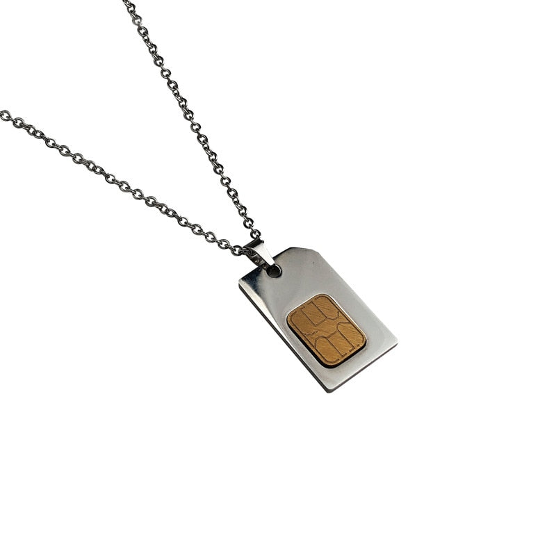 SIM Card Necklace