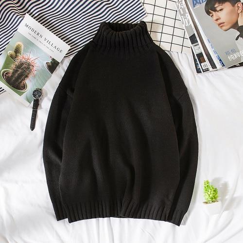 Double Double Knit Turtleneck Sweater