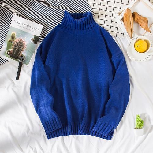 Double Double Knit Turtleneck Sweater