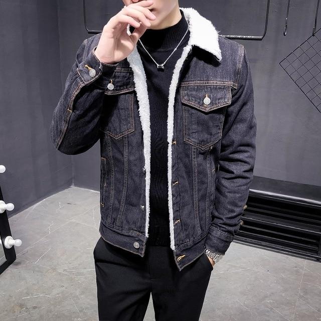 Vintage Fleece Denim Jacket