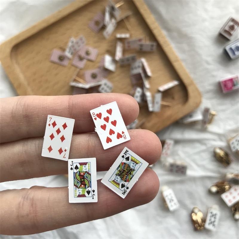 Mini Card Earrings