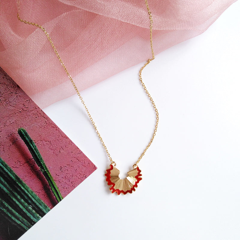 Pencil Shaving Necklace