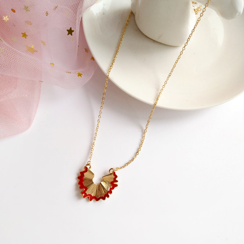 Pencil Shaving Necklace