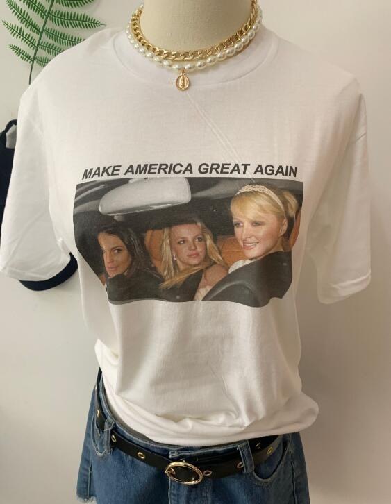 Make America Great Again Paris Britney Lindsay Tee