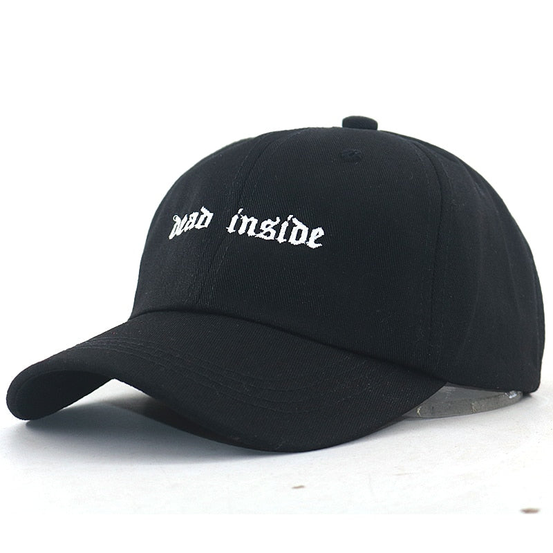 Dead Inside' Embroidered Cap