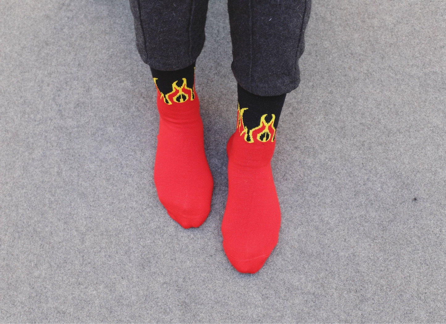 Flame Socks
