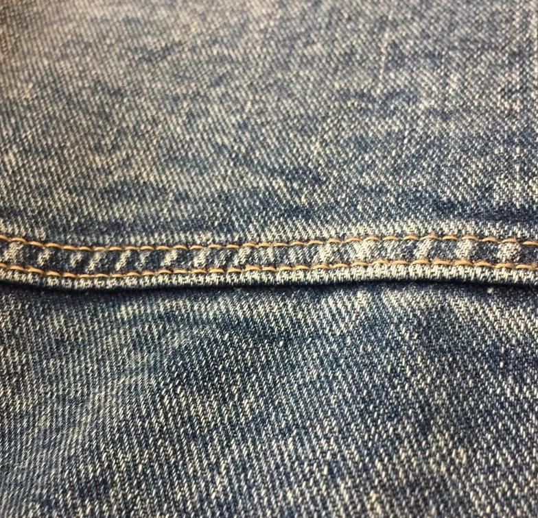 Denim Jacket With Faux Hood
