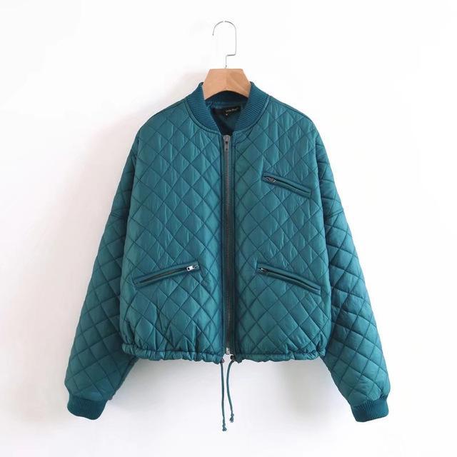 Puffy Bomber Down Jacket