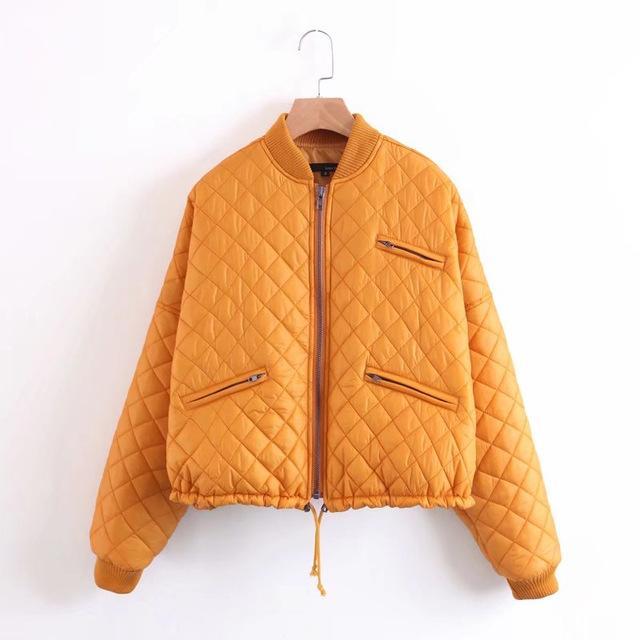 Puffy Bomber Down Jacket
