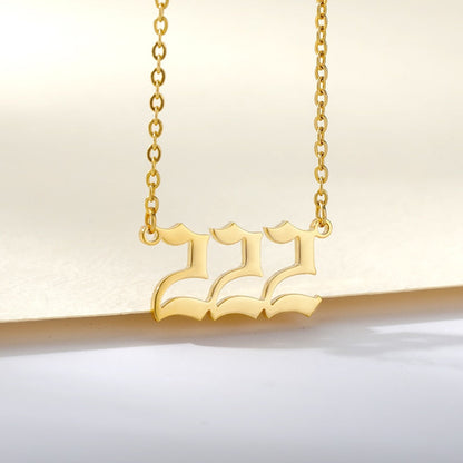 Angel Number Necklace