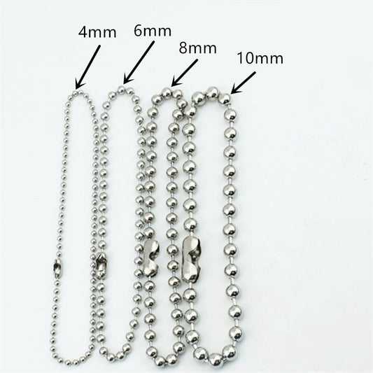 Hollow Beaded Choker Chain