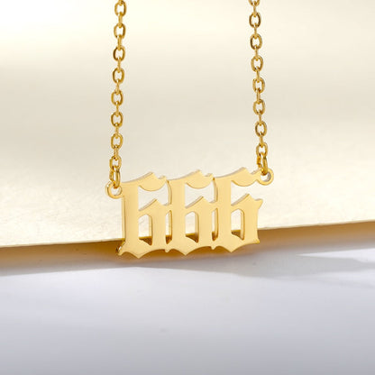 Angel Number Necklace