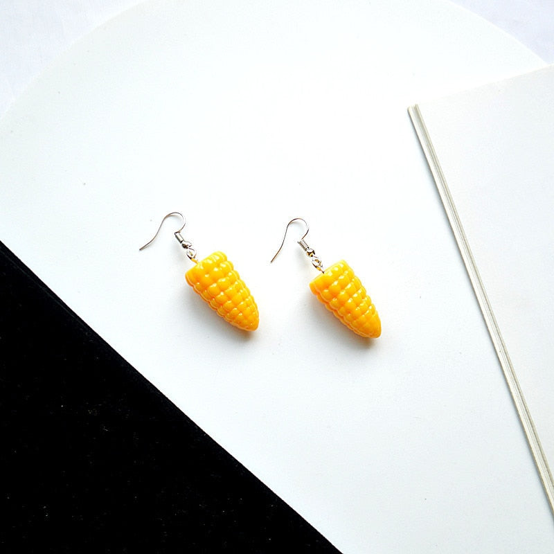 Orange Earrings