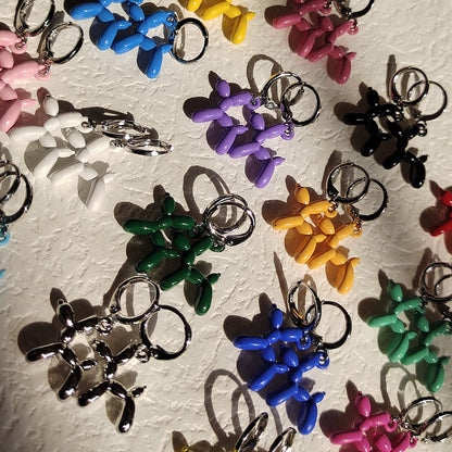 Mini Balloon Dog Earrings