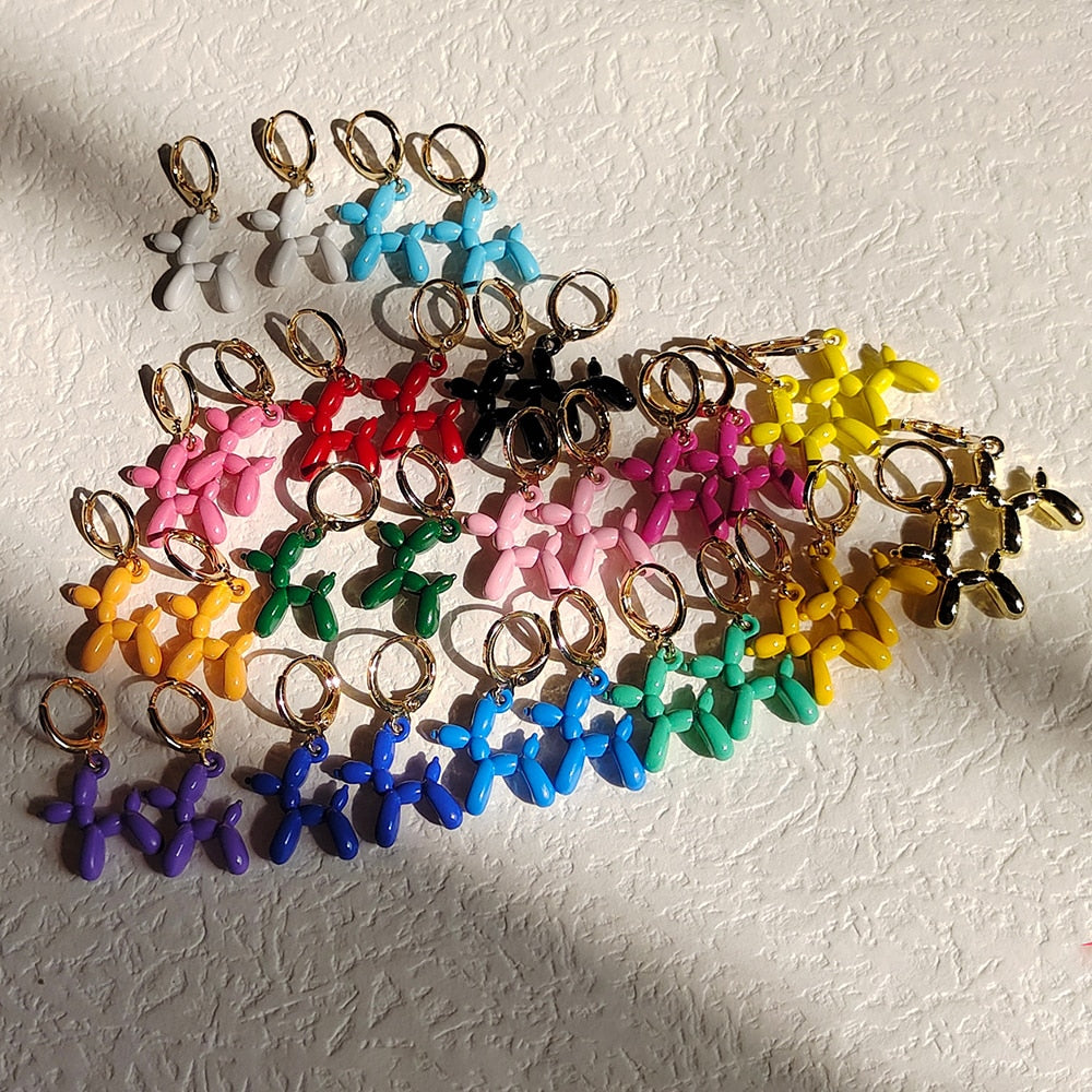 Mini Balloon Dog Earrings
