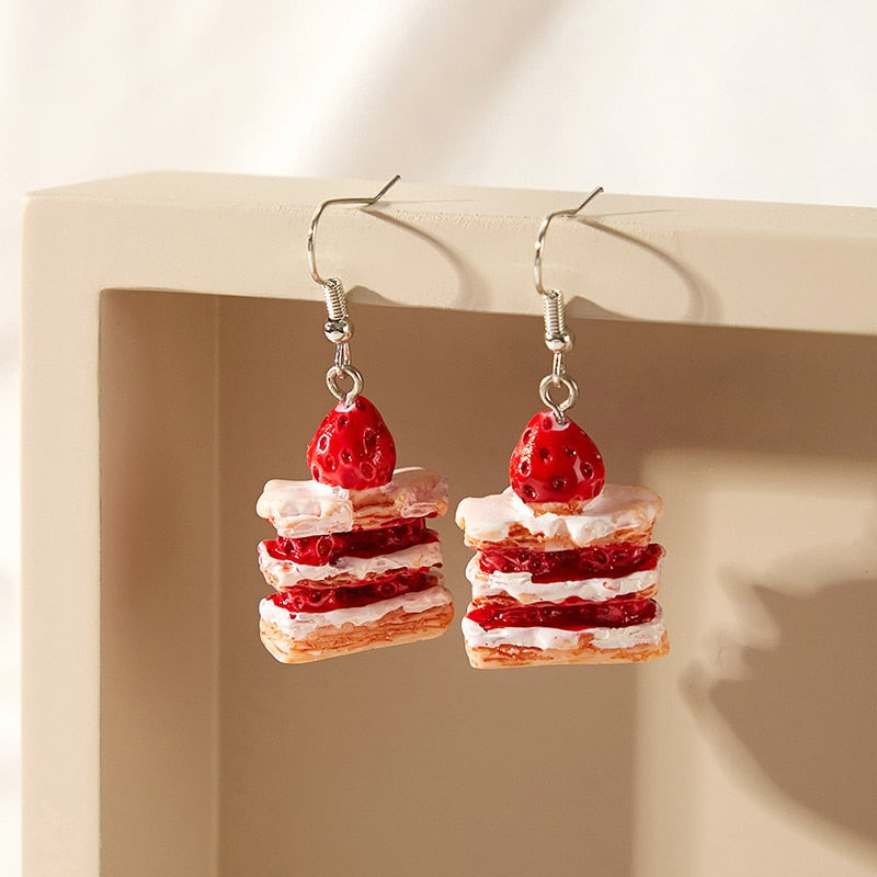Orange Earrings
