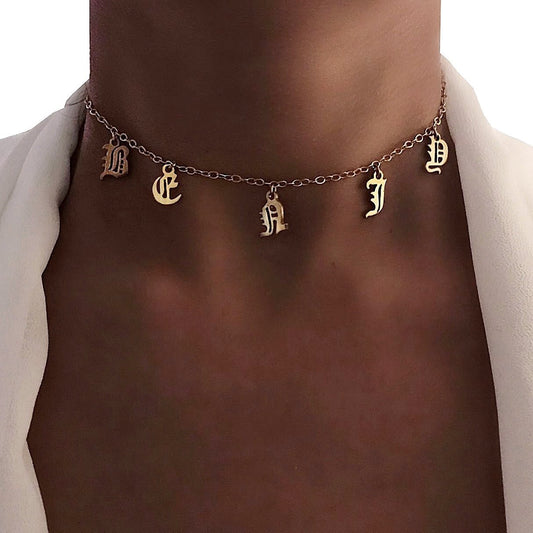 Old English Necklaces (12 Characters)