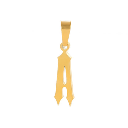 Slim Old English Necklace