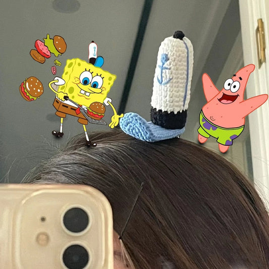 SpongeBob Krusty Krab Hair Pin