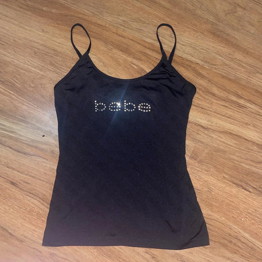 Bebe Crystal Crop Top