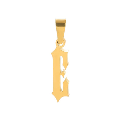 Slim Old English Necklace