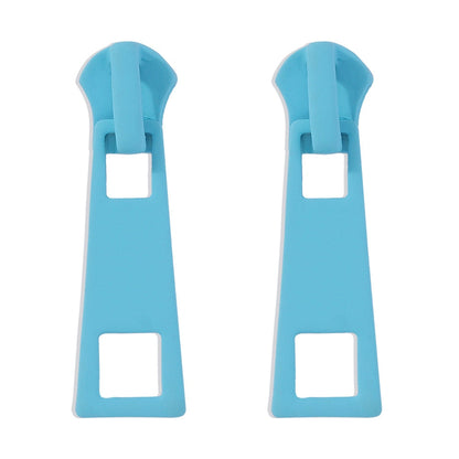 Zipper Stud Earring