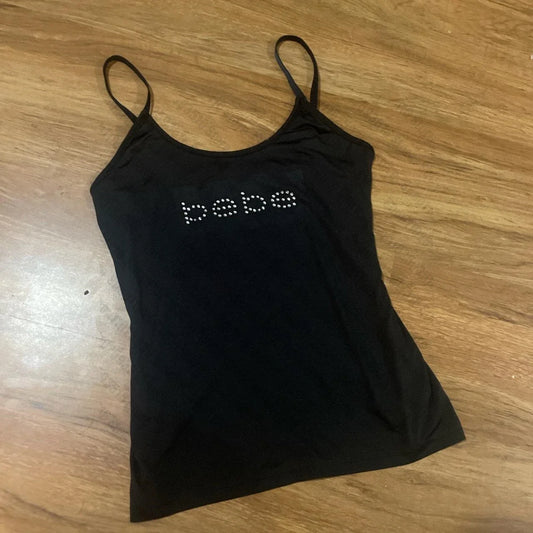 Bebe Crystal Crop Top