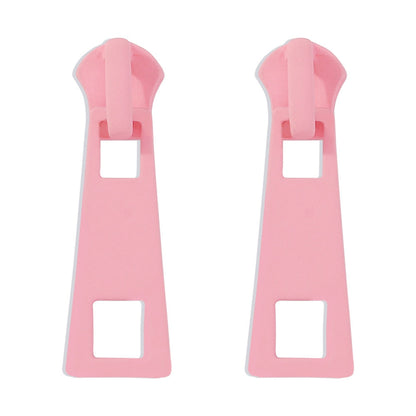 Zipper Stud Earring