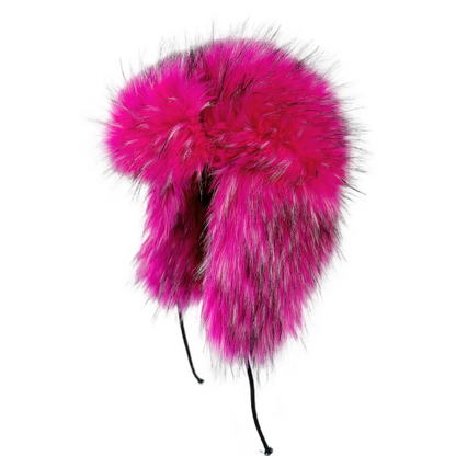 Fluffy Russian Faux Fur Winter Hat