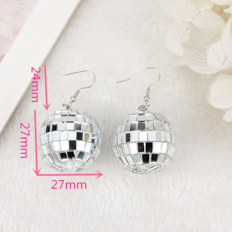 Disco Ball Earrings