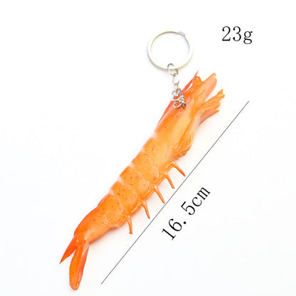 Shrimp Keychain & Pendant