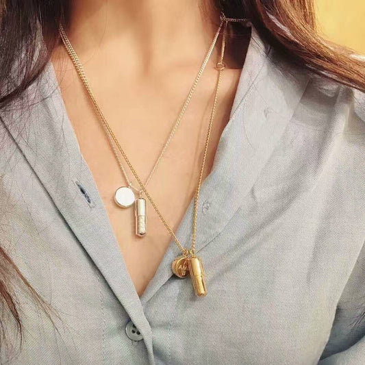 Pill Capsule Necklace