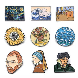 Classical Art Pins