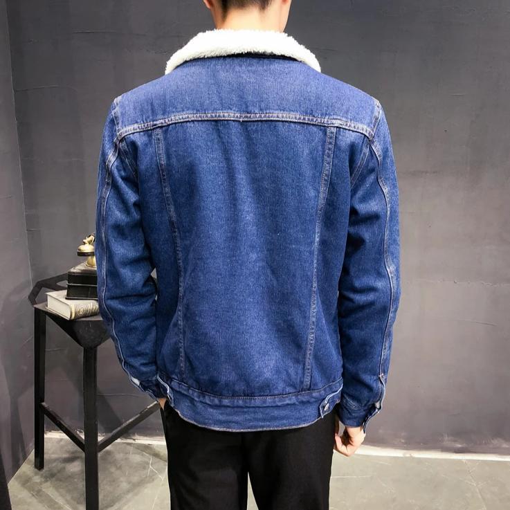 Vintage Fleece Denim Jacket