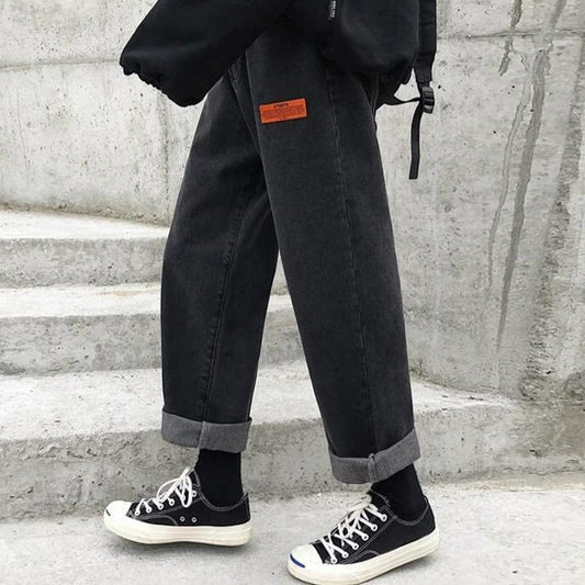 Vintage Belted Jeans