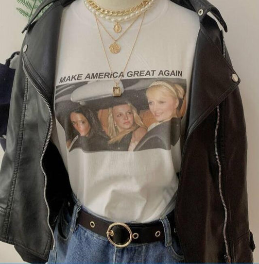 Make America Great Again Paris Britney Lindsay Tee